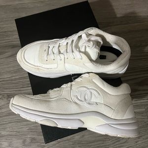 DONT BUY - CHANEL WHITE SNEAKERS *BLACK FRIDAY SALE*